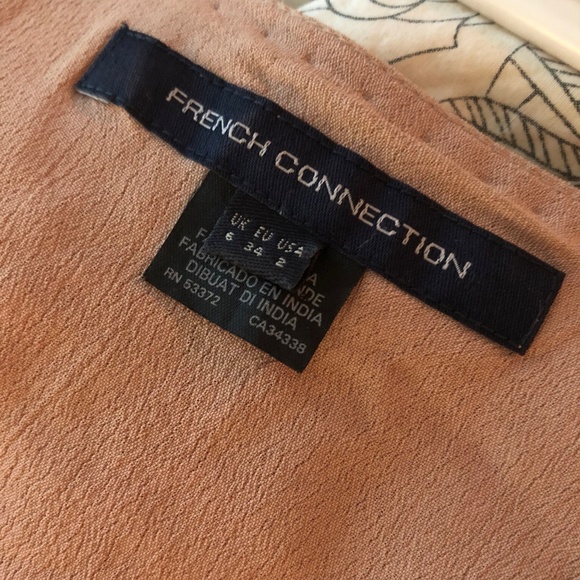 French Connection Vivid Pink and Orange Mini Dress - Picture 6 of 8